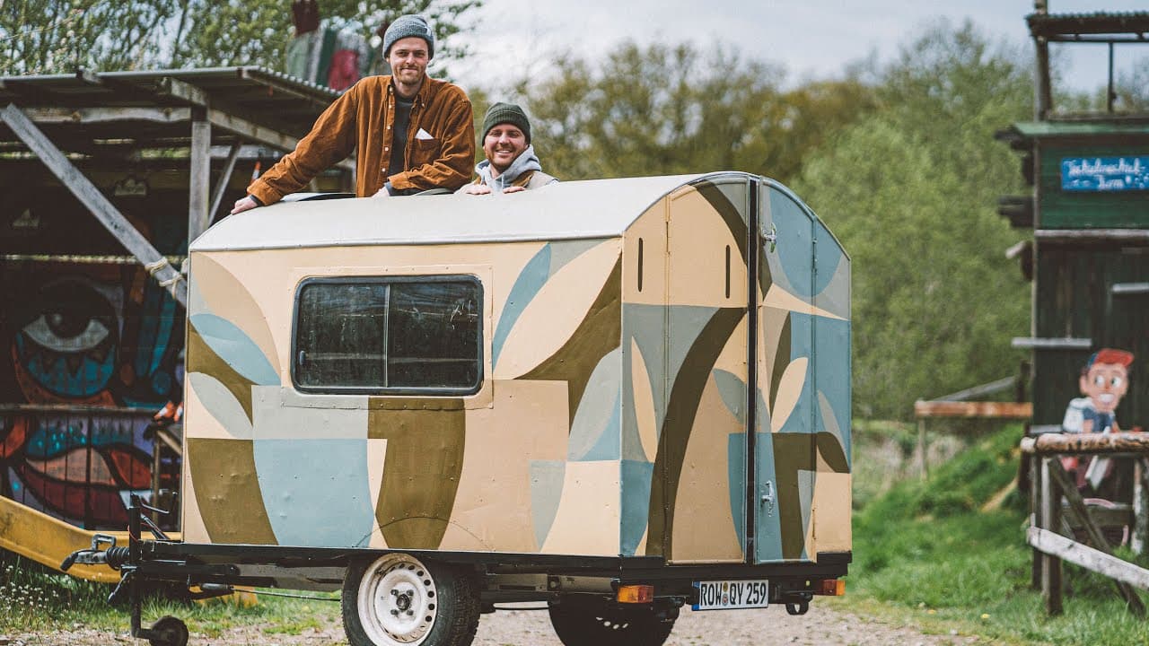 Camper aus Anhänger